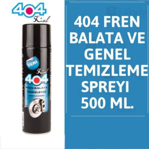 404 Fren Balata Ses Kesici Temizleme Spreyi 500 Ml