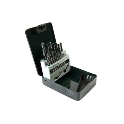Hss Matkap Ucu Seti Siyah Beyaz 1 Mm - 10 Mm 19 Pçs