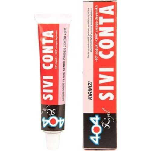 404 Sıvı Conta 45 gr. Kırmızı