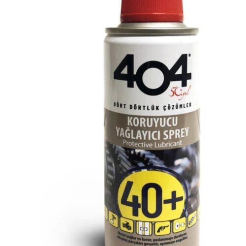 404 Pas Sökücü 40+ Koruyucu Yağlayıcı Sprey 200 Ml