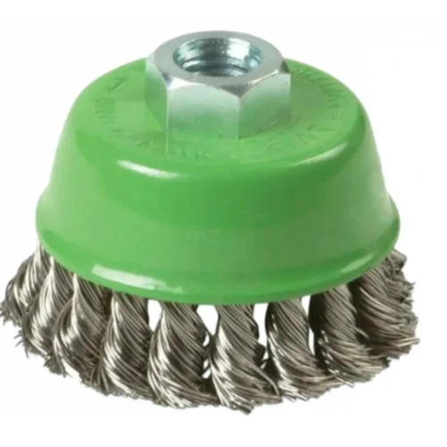 CTM PASLANMAZ BURGULU ÇANAK FIRÇA (PBC-100) 100 MM