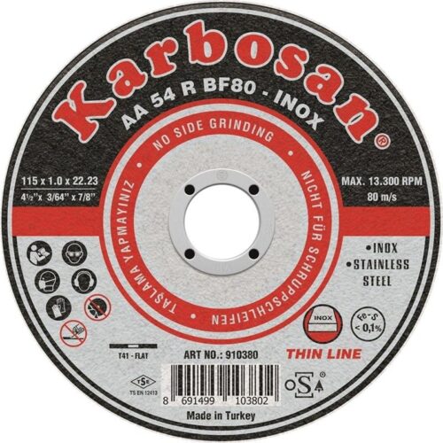 KARBOSAN METAL İNCE KESME 115x1.0x22 (910440)