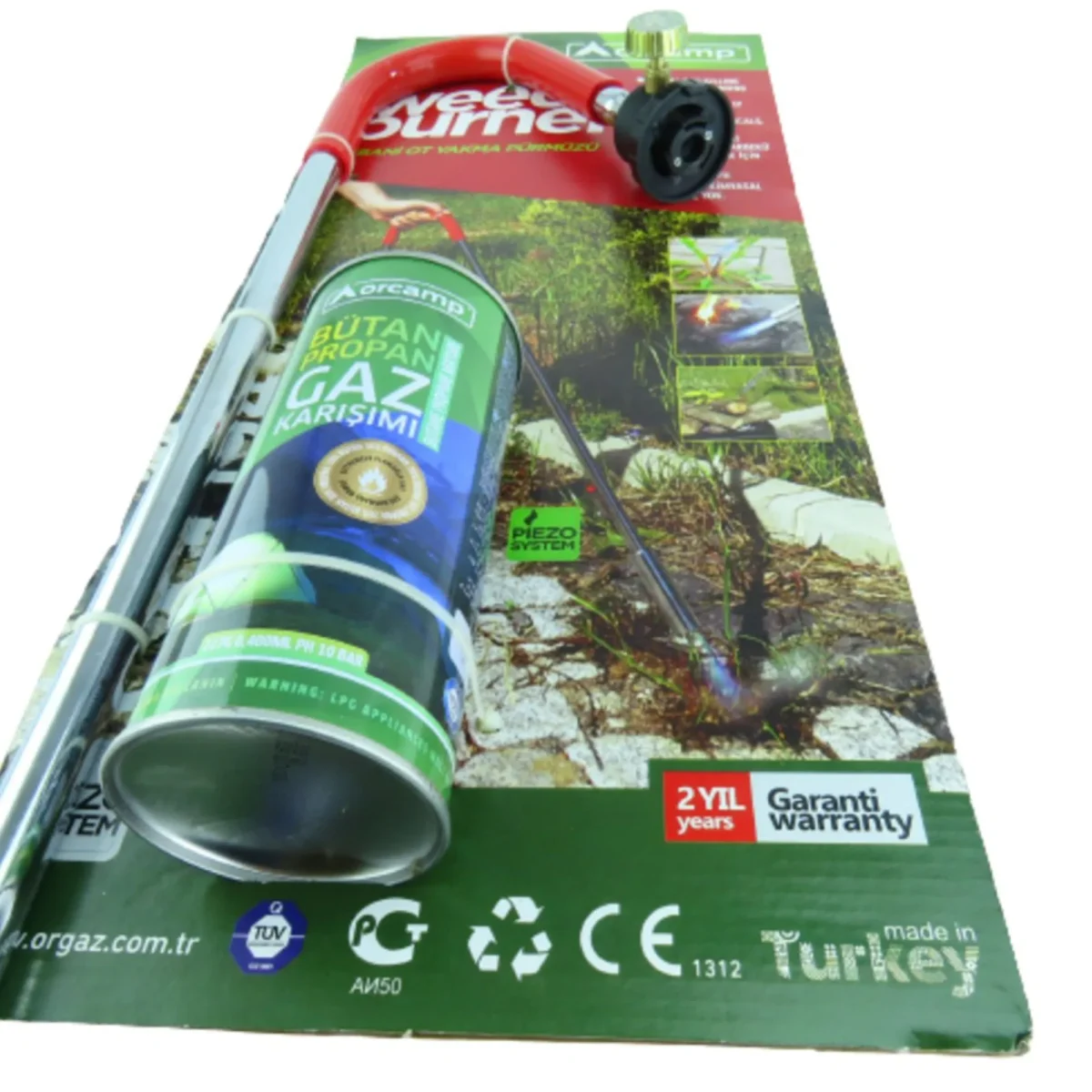 ORCAMP ÇİM YAKMA PÜRMÜZÜ 227 GR TÜPLÜ SET(CX194) - Görsel 2