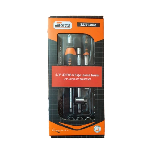 Retta RLT4002 Alti Köşe Lokma Takimi 40 lı 1/4"