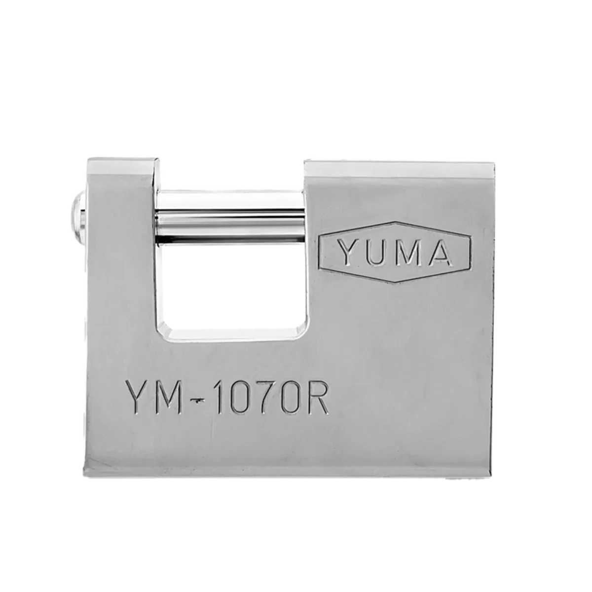 YUMA KAYAR MİLLİ ASMA KİLİT 90 MM 1090R NİKEL