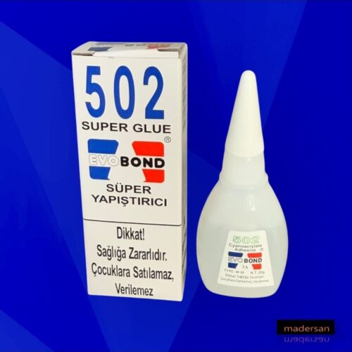 EVOBOND 502 Japon Yapıştırıcı Ürün 20 Gr.