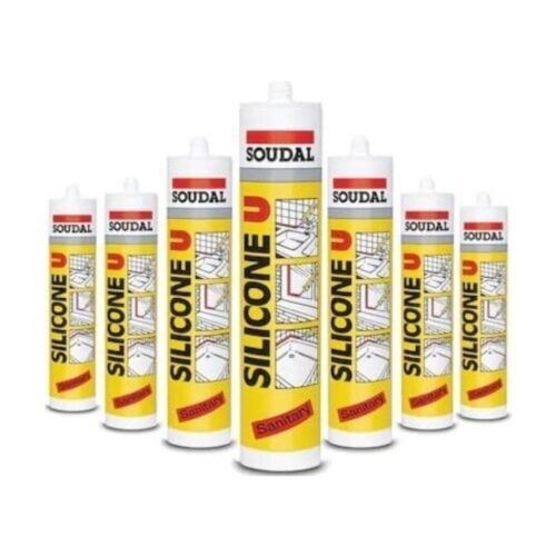 Soudal Şeffaf Silikon 280 Gr ( 1 Koli 30 Adet )