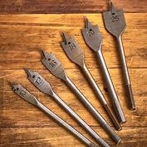 6 Parça Tahta Ahşap Oyma Matkap Yaprak Kelebek Uç Seti