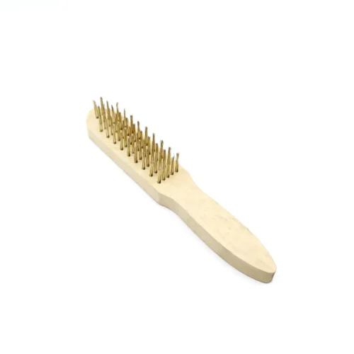 AHŞAP SAPLI TEL FIRÇA NO:4