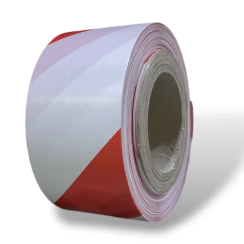 ARMA İKAZ BANTI KIRMIZI BEYAZ 7.5 CMx500 MT