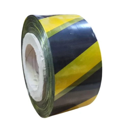 ARMA İKAZ BANTI SARI SİYAH 7.5 CMx500 MT