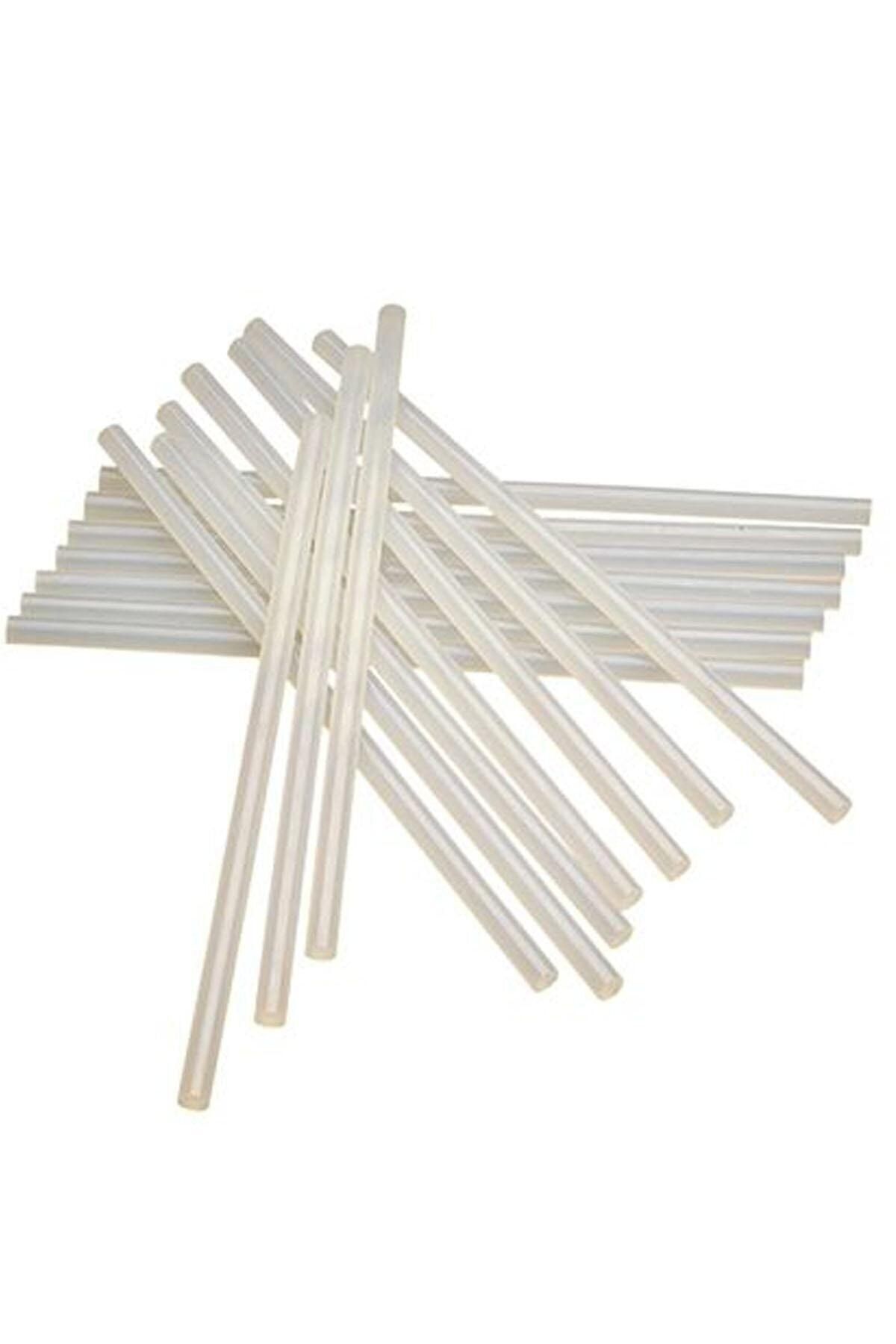 İnce Silikon Çubuk Sıcak Silikon Tabanca Mumu7MM 5 Adet