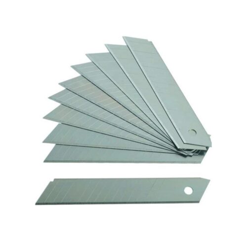 Maket Bıçağı Yedek Bıçağı 10 Adet 18mmx0.5mm