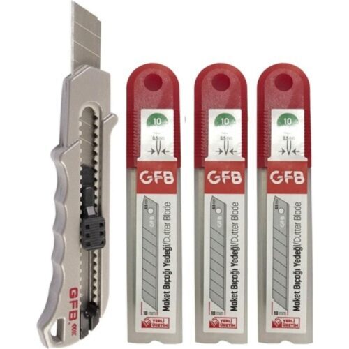 Metal Maket Bıçağı Pro Ve 30 Adet Yedek Uc