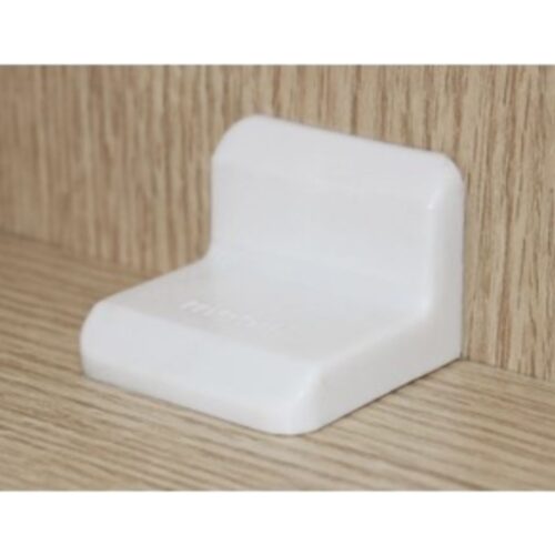 Metali Dolap Asma Aparatı Askı Elemanı Beyaz 50 Adet