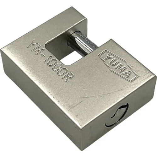 YUMA KAYAR MİLLİ ASMA KİLİT 60 MM 1060R NİKEL