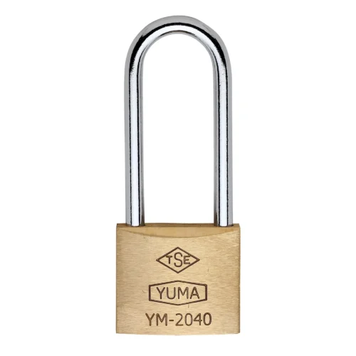 YUMA PİRİNÇ ASMA KİLİT UZUN 40MM YM-2040L