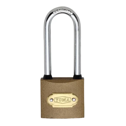 YUMA SARI KAPLAMA UZUN ASMA KİLİT 32 MM YM-1032BL